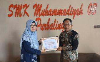 Bawaslu Purbalingga dan SMK Muhammadiyah 3 Jalin Kerja Sama Pengawasan Partisipatif