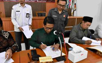 Bawaslu Purbalingga Awasi Pleno Rekapitulasi PDPB Triwulan IV Tahun 2025