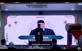 Perkuat Spirit Kelembagaan, Bawaslu Purbalingga Ikuti Kickoff "Ngabuburit Pengawasan 2026"