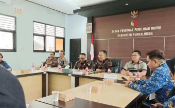 Perkuat Gakkumdu, Bawaslu Purbalingga Gandeng Kepolisian dan Kejaksaan Evaluasi Penanganan Pelanggaran