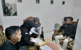 Bawaslu Kabupaten Purbalingga Lakukan Pengawasan Coktas di Kecamatan Pengadegan