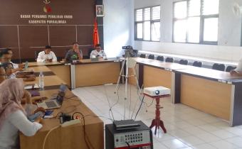 Perkuat Tata Kelola, Bawaslu Purbalingga Ikuti Rakor Penyusunan IKU Sekretariat Bawaslu Jateng