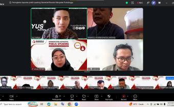 Tingkatkan Kemampuan Komunikasi, Bawaslu Purbalingga Gelar Pelatihan Public Speaking bagi Jajaran Sekretariat