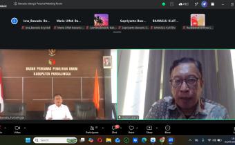 Kawal Keadilan Pemilu, Bawaslu Purbalingga Inventarisir Data Pelanggaran Bersama Bawaslu Jateng