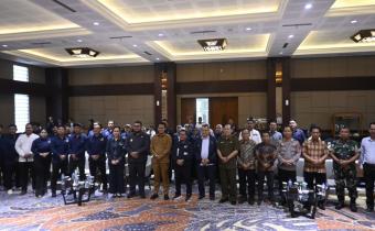Perkuat Sinergisitas dengan Peserta Pemilu, Ketua Bawaslu Purbalingga Hadiri Pelantikan DPC Partai NasDem