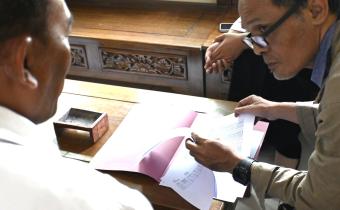 Kawal Validitas Data Pemilih Triwulan III, Bawaslu Purbalingga Lakukan Uji Petik di Desa Pagerandong dan Mrebet