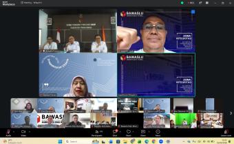 Tertibkan Pengelolaan Keuangan, Bawaslu Purbalingga Ikuti Rapat Pemantauan Pertanggungjawaban Dana Hibah Pilkada 2024